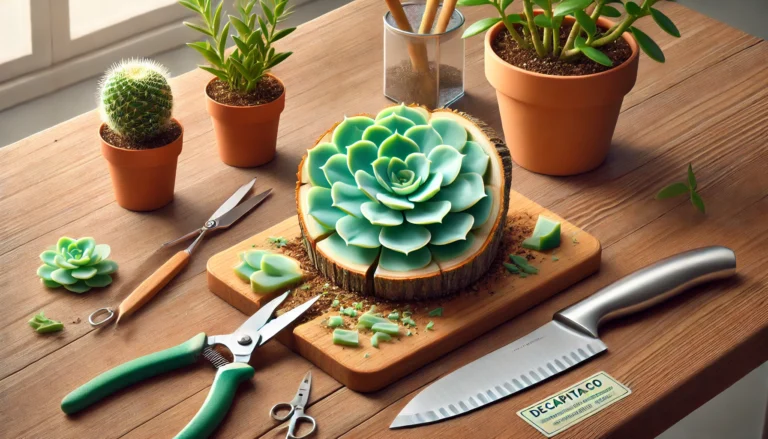 Como e quando fazer a decapitação de suculentas