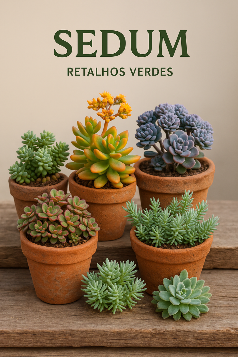 Saiba Como Cuidar de Sedums: conheça essa suculenta versátil