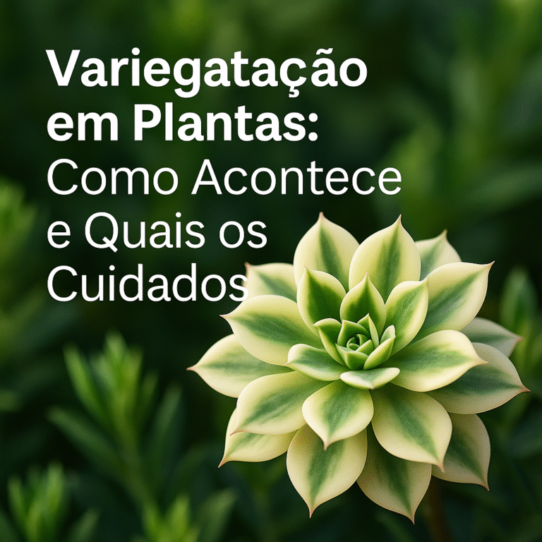 Variegatação em Plantas: Como Acontece e Quais os Cuidados