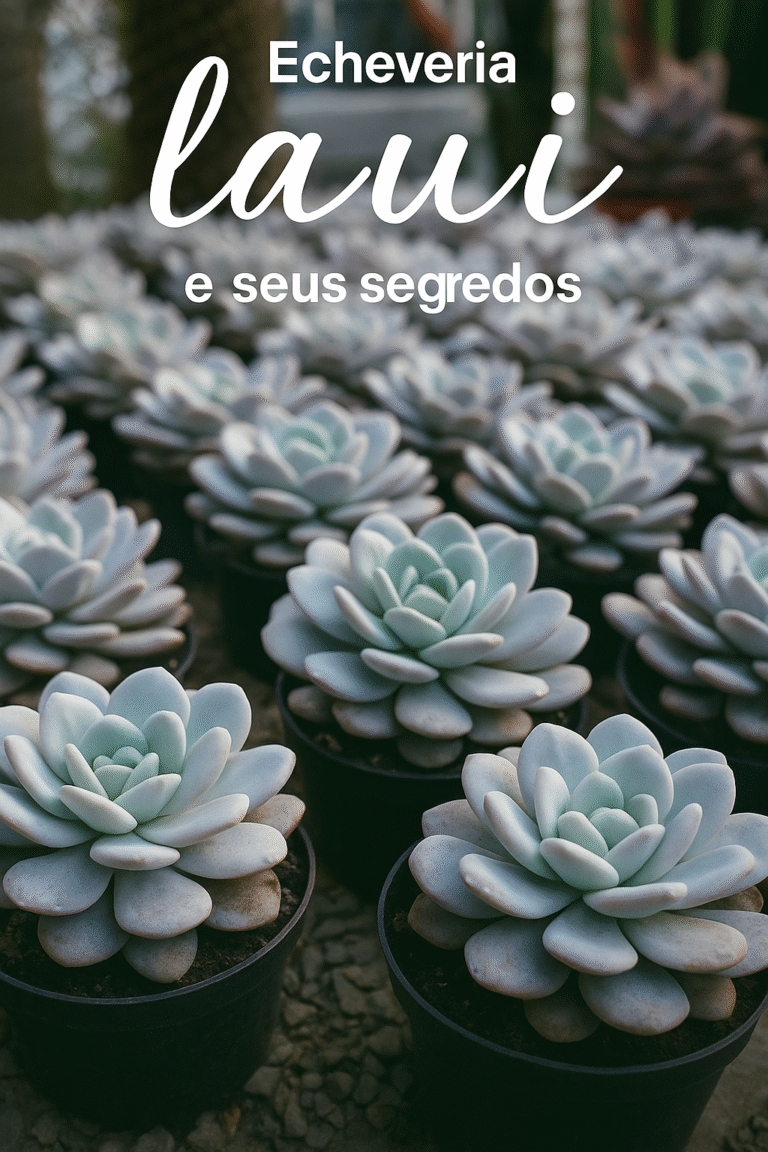 Echeveria laui: A Planta Que Parece Céu