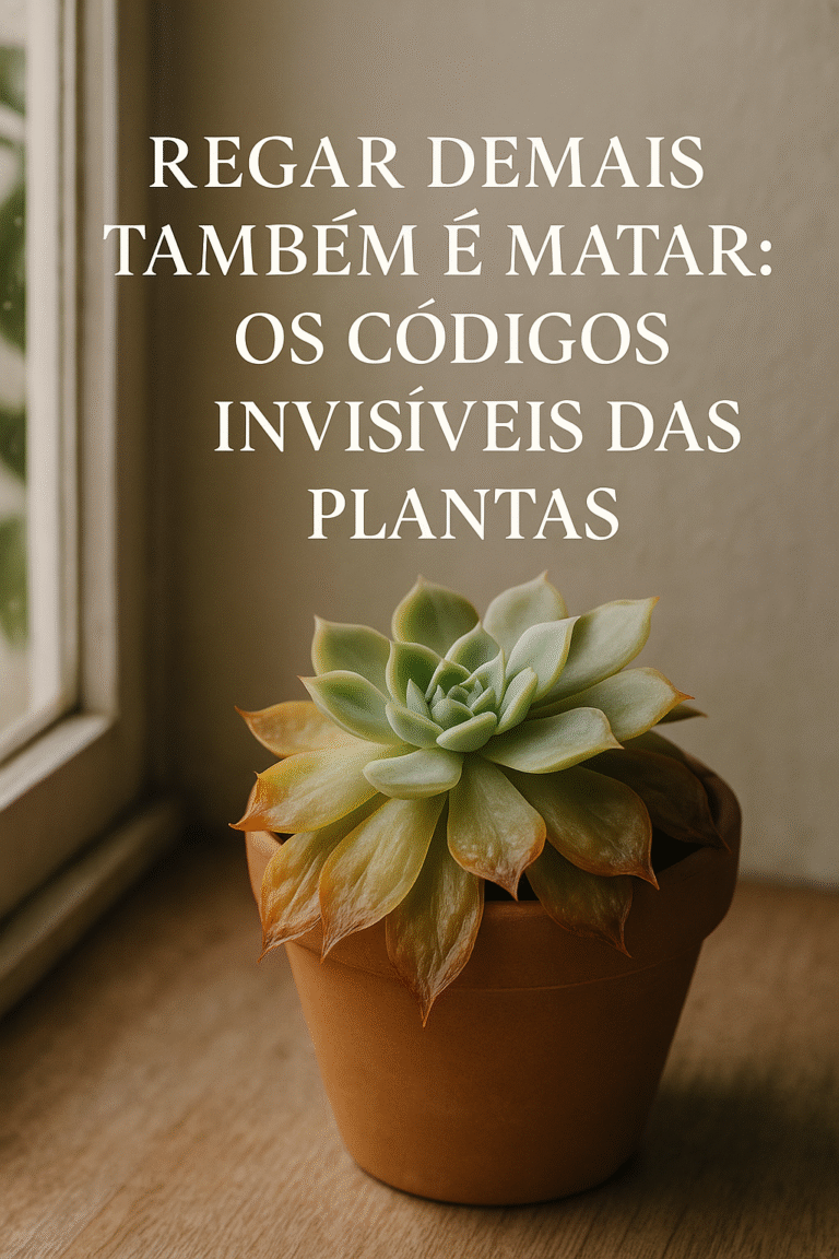Regar Demais Também é Matar