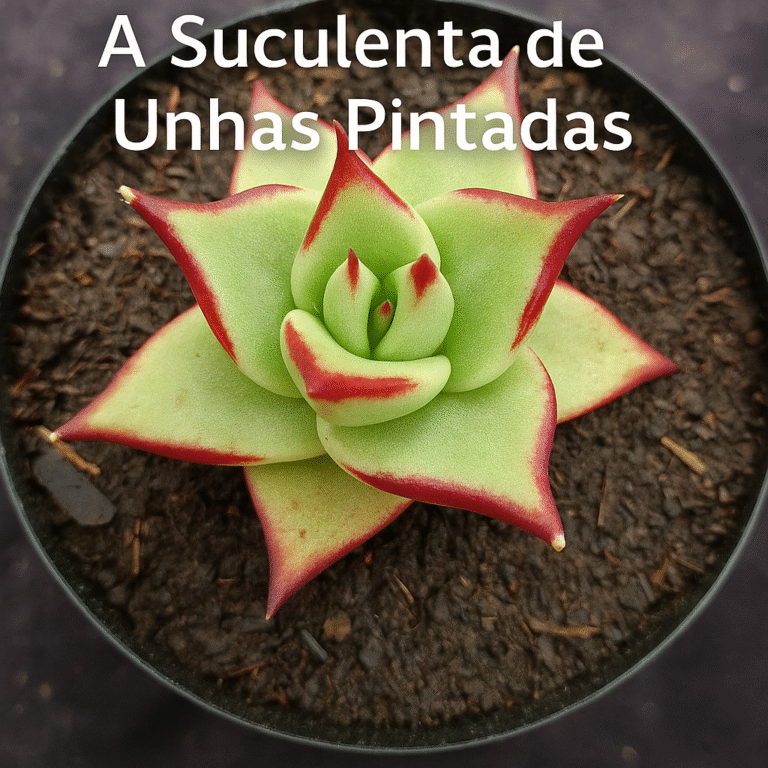 Echeveria Ebony: A Suculenta de Unhas Pintadas