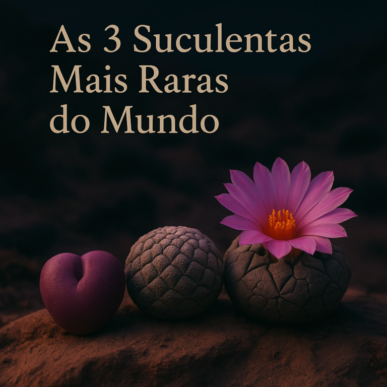 As 3 Suculentas Mais Raras do Mundo