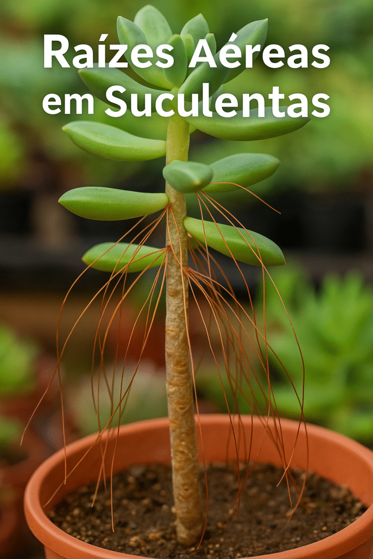 Raízes Aéreas em Suculentas