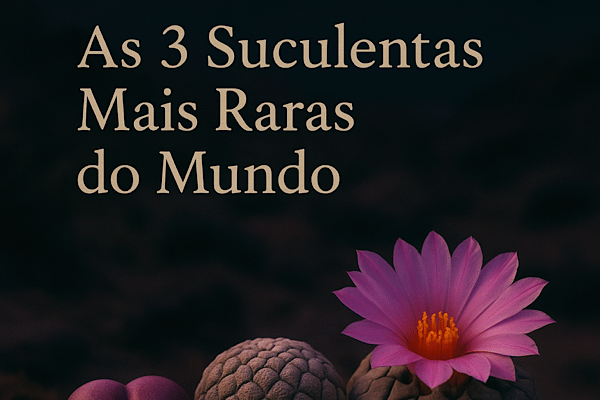 As 3 Suculentas Mais Raras do Mundo