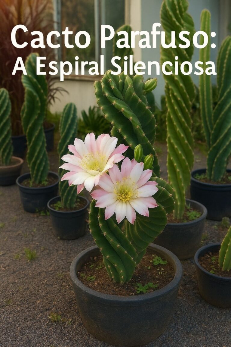 Cacto Parafuso: A Espiral Silenciosa