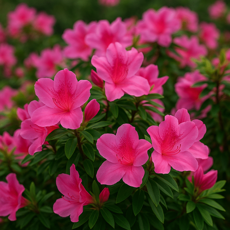 Azaleia: A Flor que Faz o Inverno Florescer
