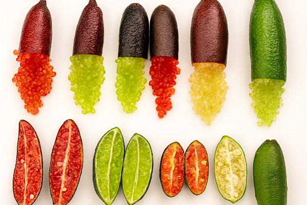 Limão-Caviar: A Jóia Cítrica da Alta Gastronomia