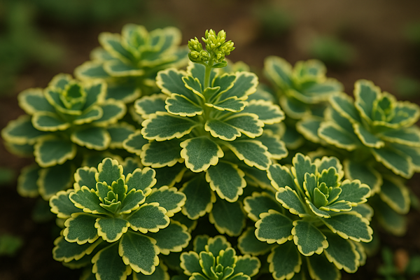 Sedum Atlantis: O Tapete Variegado Que Conquistou o Mundo Botânico