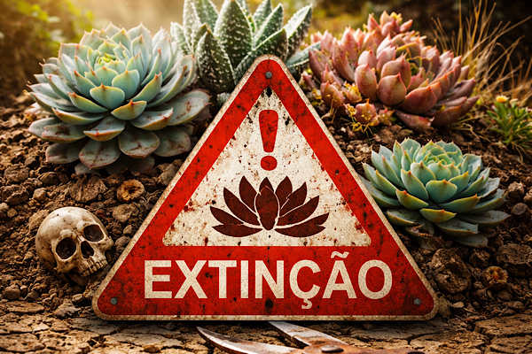 A Extinção de Suculentas Raras Devido a Coleta Ilegal