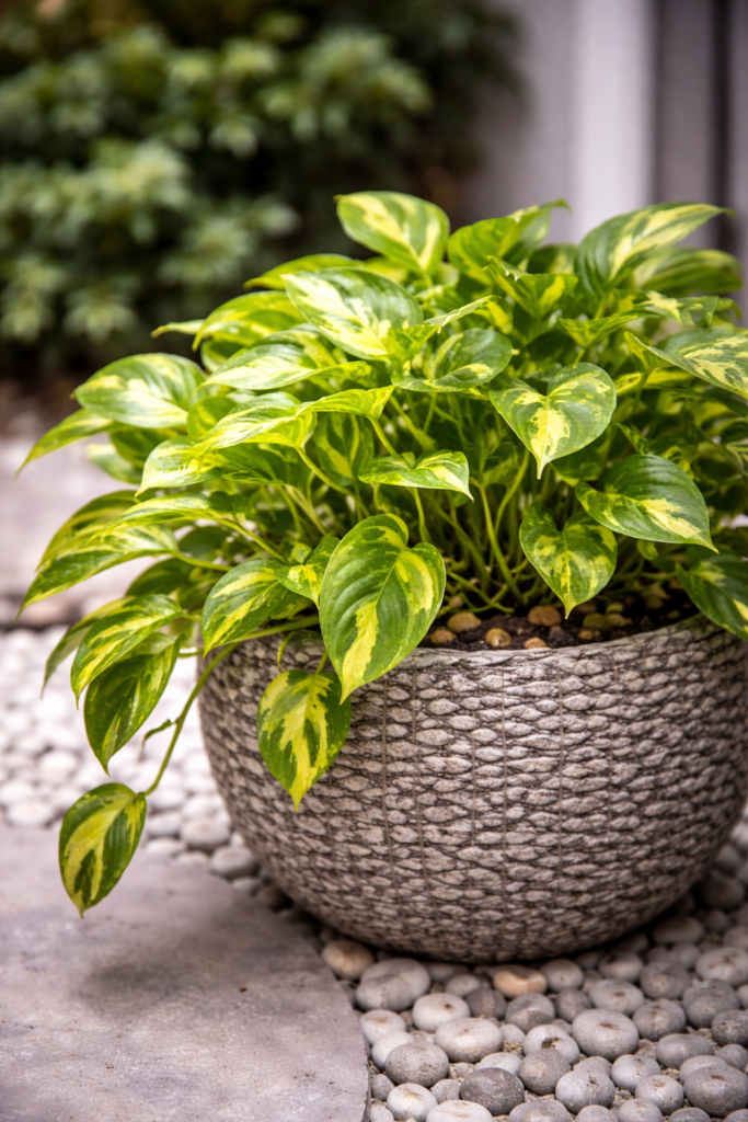 Jibóia a campeã entre plantas para dentro de casa.