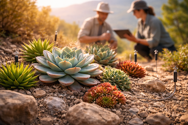 plantas resistentes em estudo sobre adaptação ao clima extremo