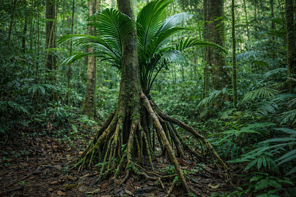 Existe uma palmeira que “anda” pela floresta — e ninguém sabe explicar direito