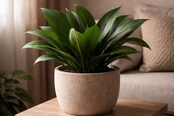 aspidistra elatior planta resistente e fácil de cuidar dentro de casa
